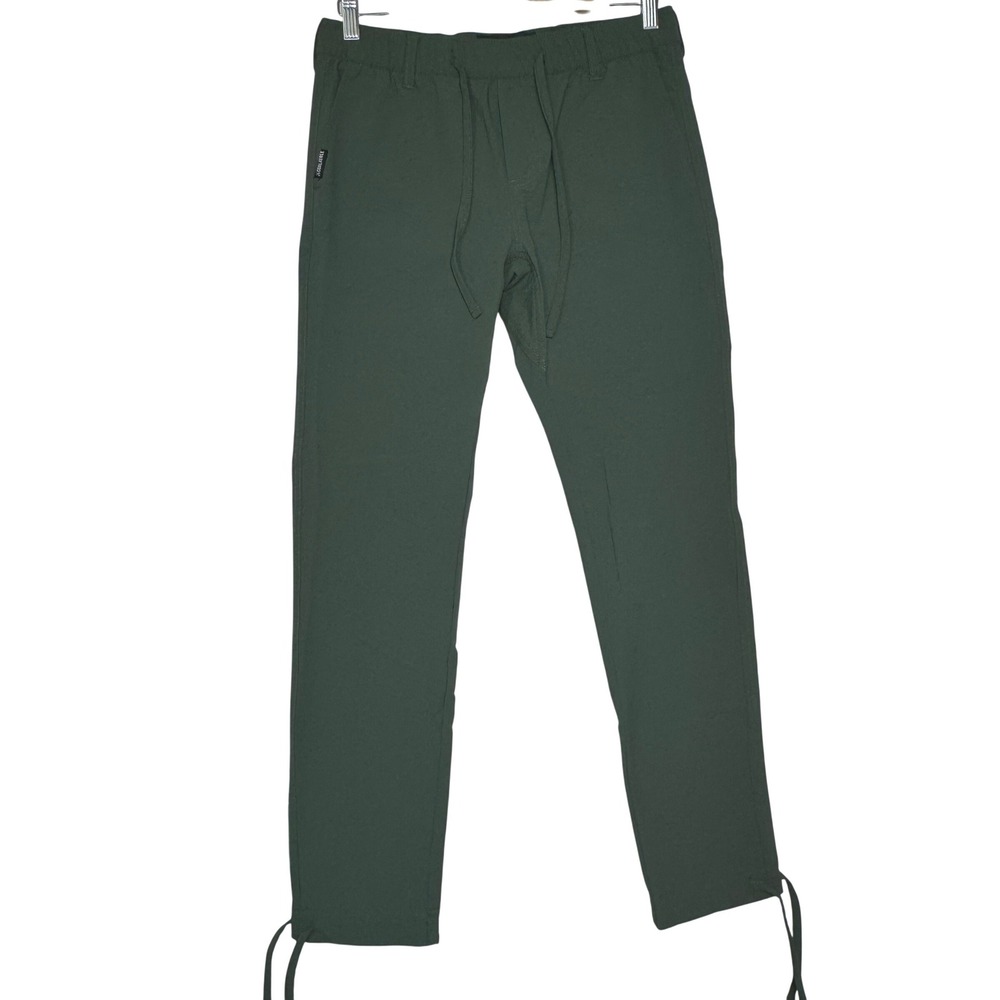 Coalatree The Trailhead Adventure Pant Green Slim Fit Ripstop Hiking Womens M